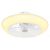 GLOBO LAFEE 03632W mennyezeti ventilátoros LED lámpa 18W 1400lm 3000K, 3 fokozat fali kapcsolón keresztül, 3 fokozat: fény/ventilátor/mindkettő, motorteljesítmény 5W, 7m2 300mm átmérő