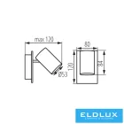 KANLUX EVALO EL-1I W-SR lámpa GU10