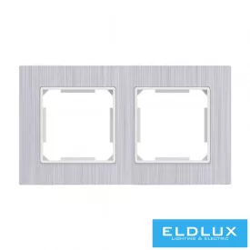 ELDALU Kettes alumínium keret Ezüst