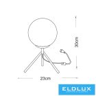 UNIVERSO Asztali lámpa 1xG9 max.10w D230x300mm IP20