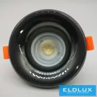 ELDLUX LEIA süllyesztett lámpatest GU10 fekete
