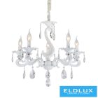 UNIVERSO Csillár 5 karos 5xE14 Max.40W D60x110cm fehér