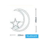 UNIVERSO Fali lámpa LED 11w 400lm CCT.kap IP20 220x255mm fehér