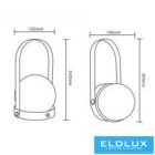 UNIVERSO Akkumulátoros Hordozható lámpa USB töltés 3.7V-2000mA 100lm 3000K-6500k