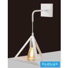 UNIVERSO Fali lámpa 1xE27 max.60w 250x250mm IP20 Fehér 5év