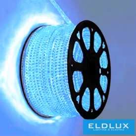   ELDLUX Flexibilis LED szalag AC:220V 2835-120D-10MM 7.6w/M blue IP65