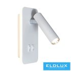 UNIVERSO Fali lámpa LED 6w 240lm + 150lm 3000k IP22 fehér kapcsolóval