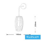 UNIVERSO Fali lámpa 1xE27 max.60w 140x235mm IP20 Fehér 5év