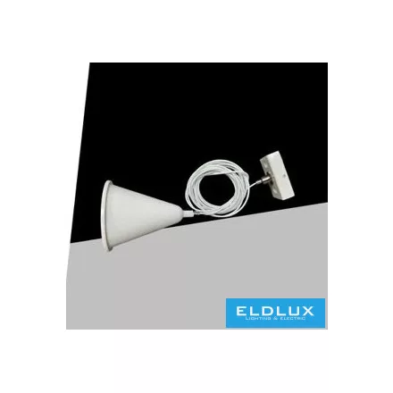 UNIVERSO Háromfázisú sínhez függeszték elem Max.3méter fehér