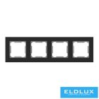 ELDLUX ELDIRA négyes üveg keret fekete