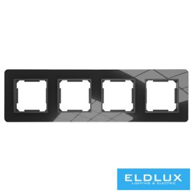 ELDBRIDGE Négyes üveg keret Fekete