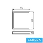 KANLUX AZPO LED 12,3W-NW-L-B lámpa