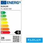 ELDLUX Egyfázisú sínes lámpa 26W 2080lm 4000K IP20 fehér