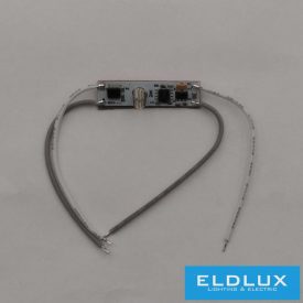   ELDLUX Sínbe beépíthető LED vezérlő érintős kapcsoló fényerőszabályzó (DC:12/24V 8A)