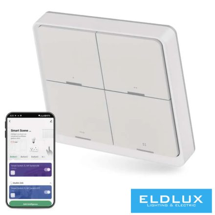 EMOS GoSmart Okos hordozható 4 funkciós szcenárió kapcsoló ZigBee