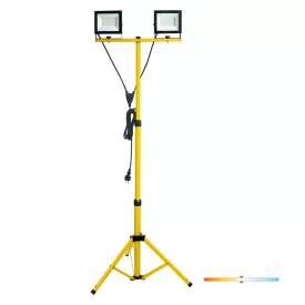   TIGRA TRIPOD LED-reflektor, 110°, IP54, 100 W, Természetes fehér, fekete