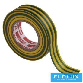EMOS SZALAG PVC 19/20 ZÖLD-SÁRGA