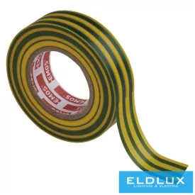 EMOS SZALAG PVC 19/20 ZÖLD-SÁRGA