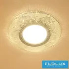 ELDLUX LUXOR süllyesztett lámpatest LED 3W NW GU10 króm