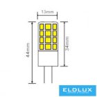 UNIVERSO LED fényforrás G4 12v 3W 360lm 4000K