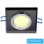 ELDLUX MIRROR süllyesztett lámpatest billenthető GU10 fekete