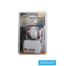   UNIVERSO Mennyezeti mozgásérzékelő PIR 800W 8m 360° IP20 Fehér