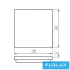 KANLUX BENO 12-18W CCT-L W lámpa