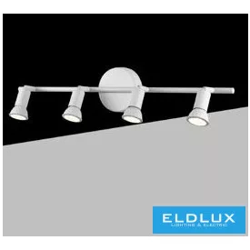   UNIVERSO Spot lámpatest 4xGU10 Max.10w IP20 Fehér 505x100mm