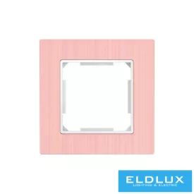 ELDALU Egyes alumínium keret Rózsgold