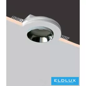   UNIVERSO Gipsz süllyesztett spot lámpatest 1xGU10 Max.35w D100x43mm IP20 fehér