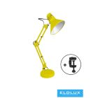 UNIVERSO Asztali lámpa 1xE27 Max.60w 160x500mm Sárga