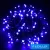 WISDOM fényfüzér kék fényű 300LED 15m zöld kábellel 8 fun. IP44