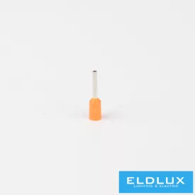   ELDLUX Szigetelt érvéghüvely, narancs, 0.5mm², 30db/csomag