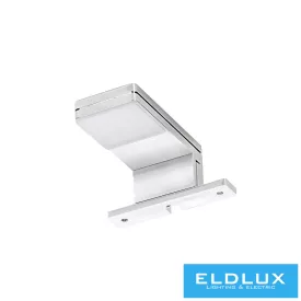   UNIVERSO Bútorra szerelhető lámpa 3.5w 220lm 4000k IP44 90x80x40mm króm
