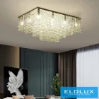 ELDLUX ELDALIZ kristályüveg mennyezeti lámpa L600 E14×16