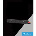 UNIVERSO Mágneses sínbe szerelhető egyenes toltó táp csatlakozó