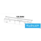 UNIVERSO Mágneses sínbe szerelhető egyenes toltó táp csatlakozó