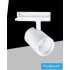 UNIVERSO Háromfázisú sínhez spotlámpa 40w 4650lm 4000k Ra90 38° IP20 Fehér D90x128mm 5év