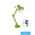 UNIVERSO Asztali lámpa 1xE27 Max.60w 160x500mm Zöld