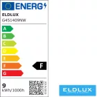ELDLUX LED izzó G45 E14 9w 900lm 4000K
