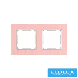 ELDALU Kettes alumínium keret Rózsgold