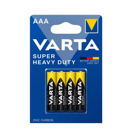 VARTA Superlife Zinc Féltartós Mikró Elem AAA B4