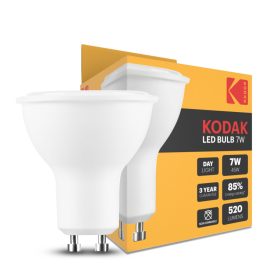   KODAK Max LED Izzó Spot Alu-Plastic 7W GU10 100° 6000K (520 lumen)
