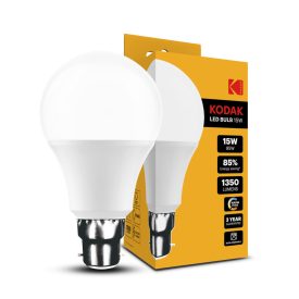   KODAK Max LED Izzó Globe A65 15W B22 270° 2700K (1350 lumen)