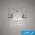 ELDLUX ELDGROUND 2P+F konnektor gyerekvédelemmel csapfedéllel fehér csavaros IP44