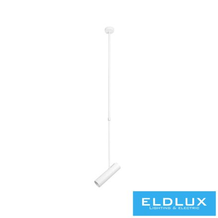 UNIVERSO Spot lámpatest 1xGU10 Max.35w IP20 D60x220mm állítható:830-1170mm Fehér