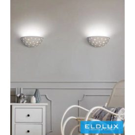 UNIVERSO Gipsz fali lámpa 1xR7S 320x135x160mm IP20 fehér 