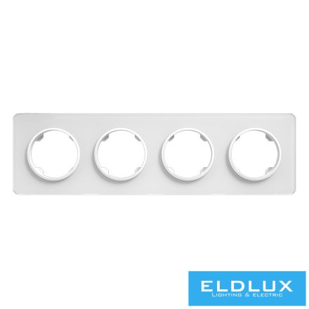 ELDELIZ Négyes üveg keret Fehér