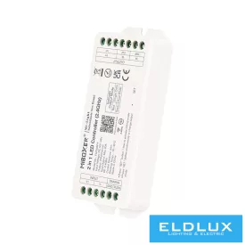   MIBOXER 2in1 RF 2.4G SIMA/CCT LED Szalaghoz Vezérlő DC:12-48V Max:20A