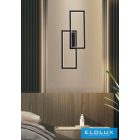 UNIVERSO Fali lámpa 32W 2560lm CCT 250x600x50mm IP20 fekete